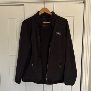 L.L.Bean Black Fleece Jacket